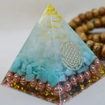Natural Tianhe Stone Crystal Orgonite Pyramid Energy Decoration Handmade Resin Decorative Craft Jewelry Bring Chakra Gift
Natural Tianhe Stone Crystal Orgonite Pyramid Energy Decoration Handmade Resin Decorative Craft Jewelry Bring Chakra Gift