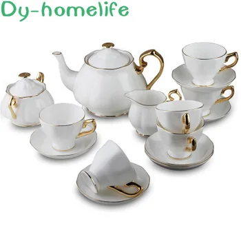 2020 Year 15 Piece Set Ceramics Coffee Tea Set Phnom Penh White Bone China Coffee Pot Cup Milk Jug Sugar Bowl Home Decoration
2020 Year 15 Piece Set Ceramics Coffee Tea Set Phnom Penh White Bone China Coffee Pot Cup Milk Jug Sugar Bowl Home Decoration