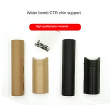 Cheek-Riser Ctr Stock Paintball-Accessories Support-Black Rear Special Totrait for Water-Gel