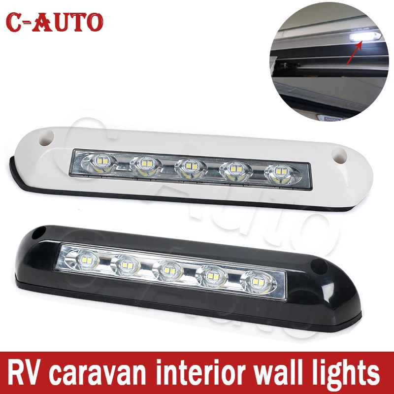 12V/24V RV светодиодный тент крыльцо Светильник Водонепроницаемый дом на колесах