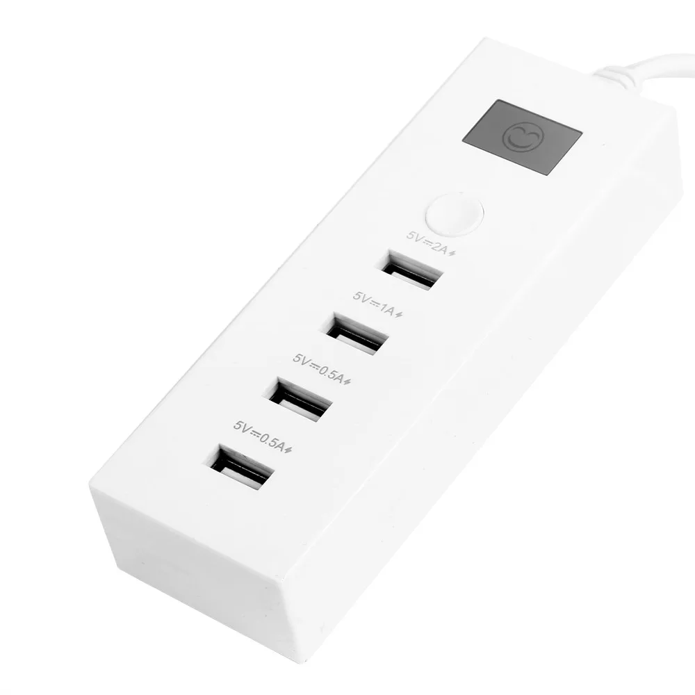 CARPRIE USB Switcher Hub 5A 4 порта настенный адаптер питания для зарядного устройства
