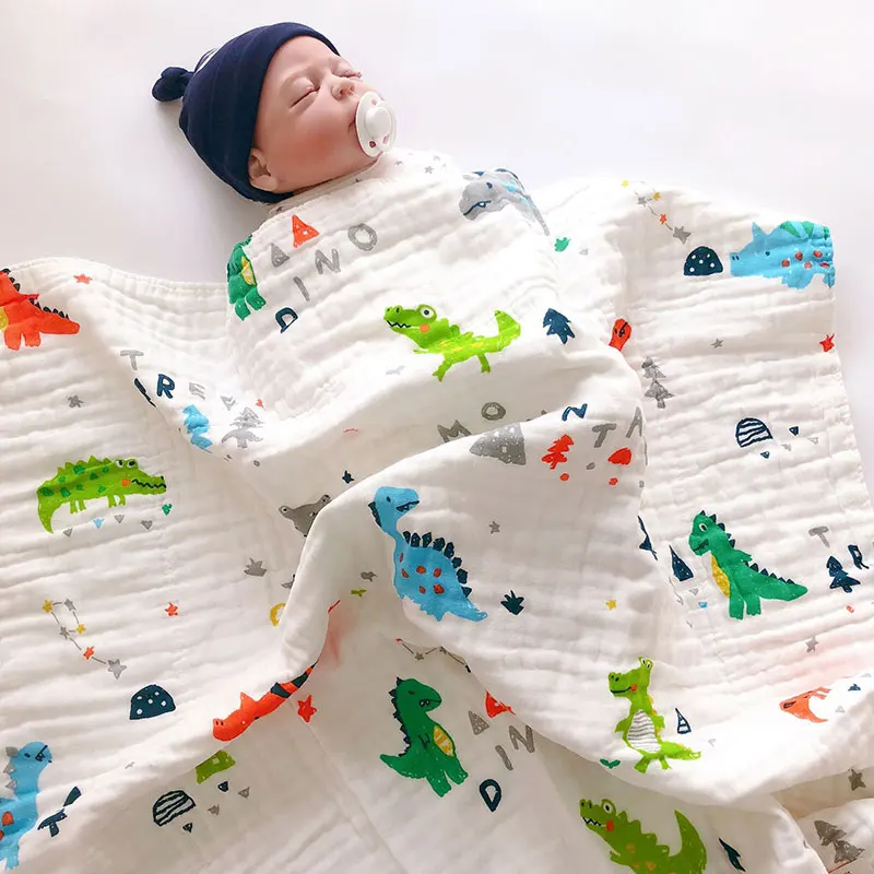 Cartoon Cute New Six-layer Gauze Baby Blanket Cotton Bubble Child Is Newborn Small Quilt Children Bath Towel Blanket
Cartoon Cute New Six-layer Gauze Baby Blanket Cotton Bubble Child Is Newborn Small Quilt Children Bath Towel Blanket