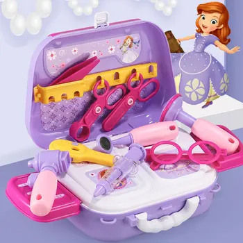 Disney Simulation Doctor Toys Set Nurse Role Play Disney Toy With Carrying Case Pretend Play Kids Educational Toys Holiday Gift 
Disney Simulation Doctor Toys Set Nurse Role Play Disney Toy With Carrying Case Pretend Play Kids Educational Toys Holiday Gift