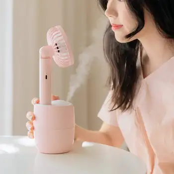 3Gears Summer Handheld/Table Fan air Cooler 2 in 1 Rotating Spray Air Humidifier Fan ventilador USB Charging For Home Office
3Gears Summer Handheld/Table Fan air Cooler 2 in 1 Rotating Spray Air Humidifier Fan ventilador USB Charging For Home Office