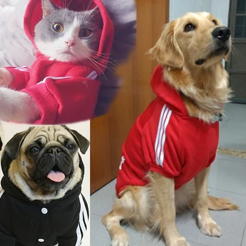 Dog Hoodie Cloth French Bulldog Clothes for Large Small Dogs Cat Clothing Pet Dog Clothes for Cat T-shirt Hoodie for Large Dogs 
Dog Hoodie Cloth French Bulldog Clothes for Large Small Dogs Cat Clothing Pet Dog Clothes for Cat T-shirt Hoodie for Large Dogs