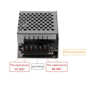 Universal Regulated Switching Power Supply DC 24V 1A for LED Strip Light New-style Switching Power Supply
Universal Regulated Switching Power Supply DC 24V 1A for LED Strip Light New-style Switching Power Supply