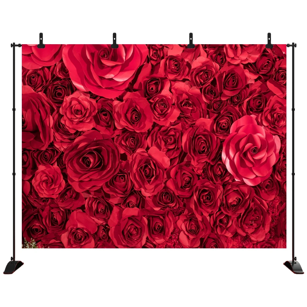 Wedding Background Photography red Rose Flower Stage Ceremony Baby Birthday Party Love Portrait Photography Backdrop
Wedding Background Photography red Rose Flower Stage Ceremony Baby Birthday Party Love Portrait Photography Backdrop