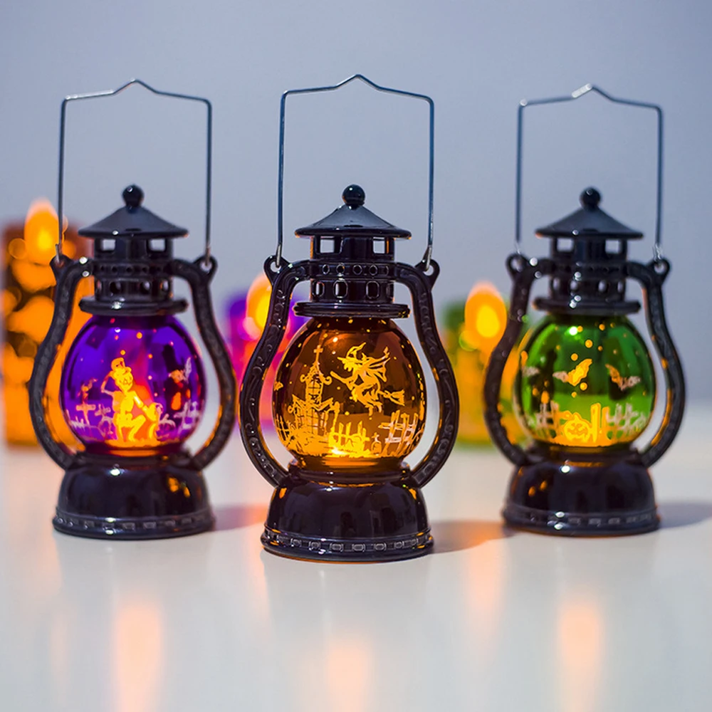 Three Different Colors And Delicate Patterns Retro Lamp Small Oil Lamp Holiday Party Hang Wall Tree Halloween Decoration Lights
Three Different Colors And Delicate Patterns Retro Lamp Small Oil Lamp Holiday Party Hang Wall Tree Halloween Decoration Lights