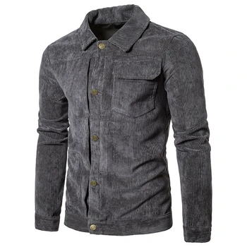 Corduroy Mens Designer Jacket Solid Color Stripe Simple Long Sleeve Mens Coat College Style Mens Clothing
Corduroy Mens Designer Jacket Solid Color Stripe Simple Long Sleeve Mens Coat College Style Mens Clothing