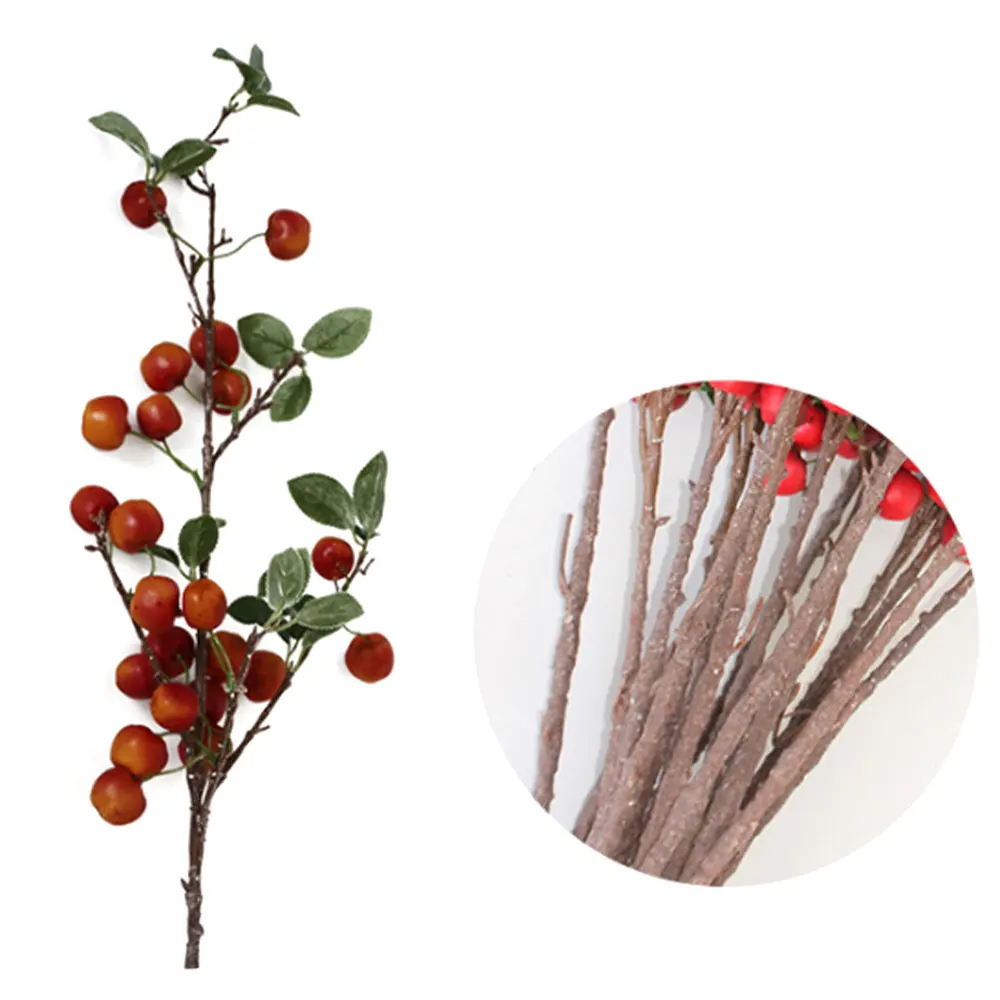 Simulation Small for Apple Branch Artificial Red Berry Flower Arrangement Shooting Props Home Wedding Party Decoration
Simulation Small for Apple Branch Artificial Red Berry Flower Arrangement Shooting Props Home Wedding Party Decoration