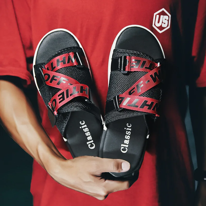2019 Summer New Style Korean-style Cool Youth Trend Single-strap Slipper Men's Beach Outdoor Wear Casual Sandals Fashion
2019 Summer New Style Korean-style Cool Youth Trend Single-strap Slipper Men's Beach Outdoor Wear Casual Sandals Fashion