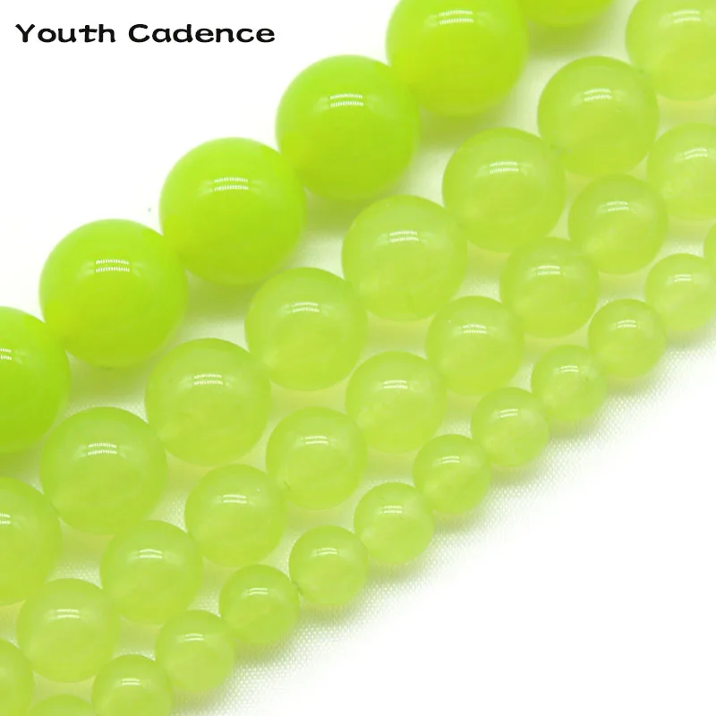 Natural Stone Green Chalcedony Beads Round Loose Spacer Beads For Jewelry Making 4/6/8/10/12mm Perles DIy Bracelet Necklace
Natural Stone Green Chalcedony Beads Round Loose Spacer Beads For Jewelry Making 4/6/8/10/12mm Perles DIy Bracelet Necklace