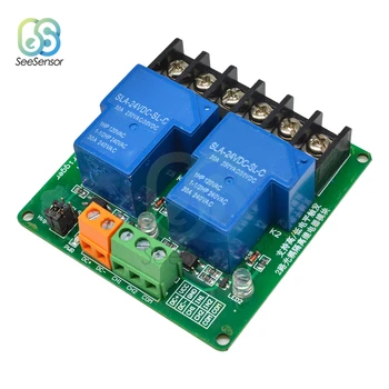 5V 12V 24V Two 2 Channel Relay Module 30A with Optocoupler Isolation High and Low Trigger for Smart Home PLC Automation Control
5V 12V 24V Two 2 Channel Relay Module 30A with Optocoupler Isolation High and Low Trigger for Smart Home PLC Automation Control