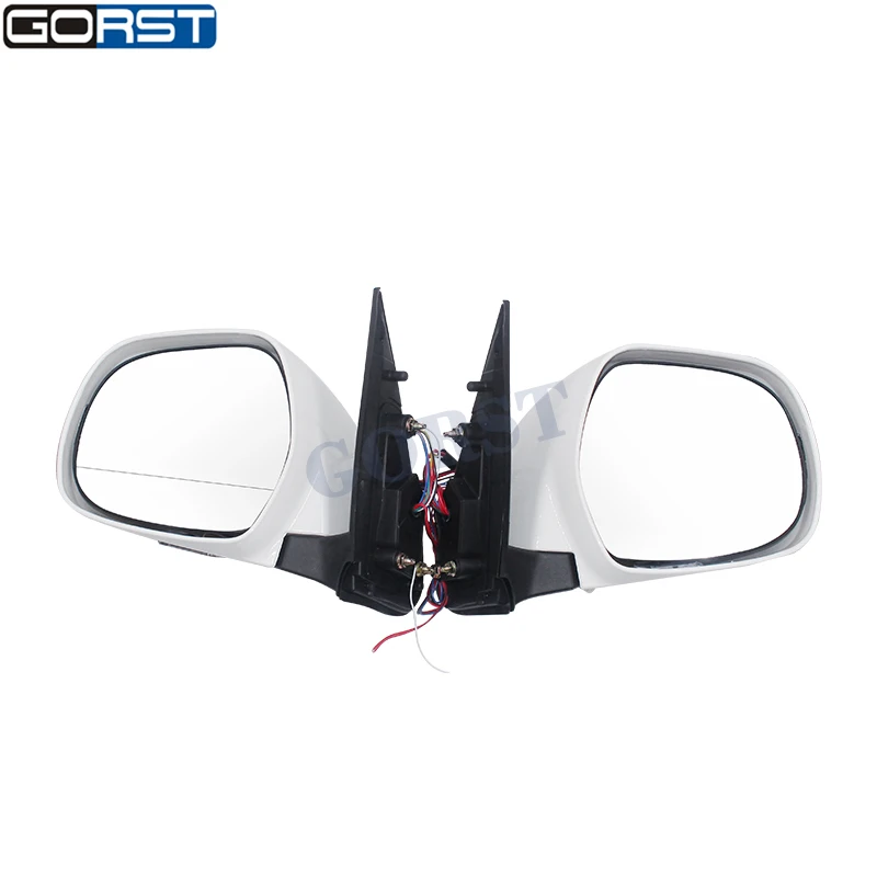 Accessories Car-Styling Electric Reflector Rearview Mirror Side Mirror Exterior With Led Light For Toyota Hiace 200 2005-2015-2