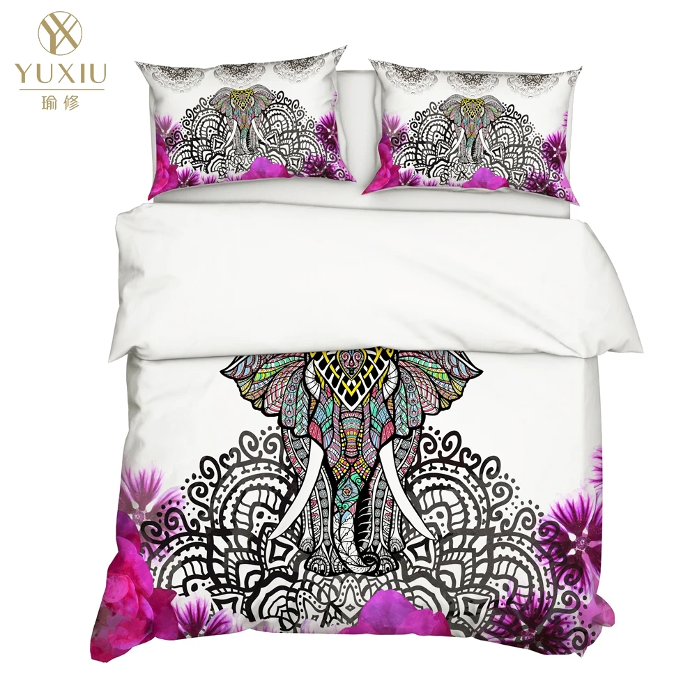 YuXiu 3D Printing Animal Elephant Duvet Covers 3Pcs Sets Bedding Set Bed Linen Quilt Cover King Queen Full Twin Single
YuXiu 3D Printing Animal Elephant Duvet Covers 3Pcs Sets Bedding Set Bed Linen Quilt Cover King Queen Full Twin Single