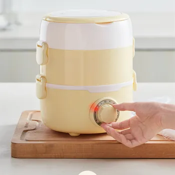 220V Electric Rice Cooker Portable 2 Layers/3 Layers Available Food Heating Box For School Office Travel Hotel
220V Electric Rice Cooker Portable 2 Layers/3 Layers Available Food Heating Box For School Office Travel Hotel