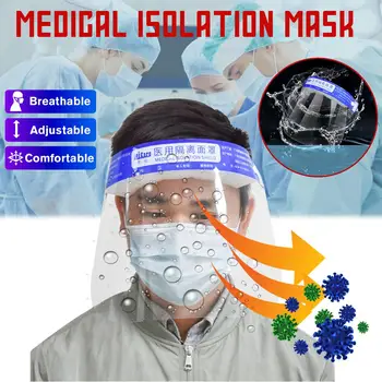 Mask Increased Protective Hat Head-Mounted Isolation Protective Cover Anti-Fog Anti-Gas Enhanced Working with Face Masks Outdoor
Mask Increased Protective Hat Head-Mounted Isolation Protective Cover Anti-Fog Anti-Gas Enhanced Working with Face Masks Outdoor