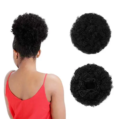 Puff Afro Curly Wig Ponytail Drawstring Short Afro Kinky Pony Tail Clip in Synthetic Hair Bun with Bang Extensions
Puff Afro Curly Wig Ponytail Drawstring Short Afro Kinky Pony Tail Clip in Synthetic Hair Bun with Bang Extensions