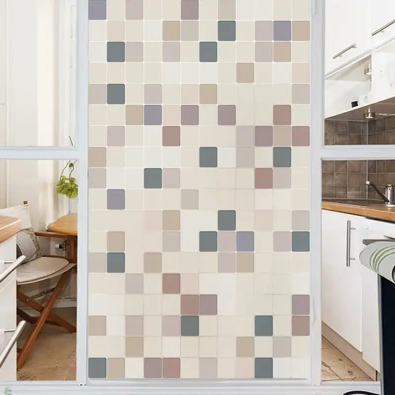 Витражная пленка оконная домашняя декоративная мозаика для конфиденциальности