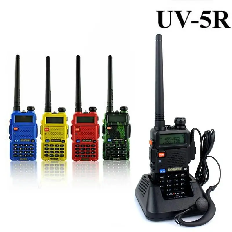 Baofeng UV-5R UV 5R UV5R Walkie Talkie Two Way UHF VHF Ham CB Radio Station Transceiver Boafeng Portable For 10 km Handy Amador
Baofeng UV-5R UV 5R UV5R Walkie Talkie Two Way UHF VHF Ham CB Radio Station Transceiver Boafeng Portable For 10 km Handy Amador