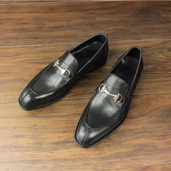 Sipriks Luxury Brand Genuine Leather Black Loafers Mens Italian Custom Goodyear Welted Shoes Elegant Men's Split Toe Dress Shoes
Sipriks Luxury Brand Genuine Leather Black Loafers Mens Italian Custom Goodyear Welted Shoes Elegant Men's Split Toe Dress Shoes