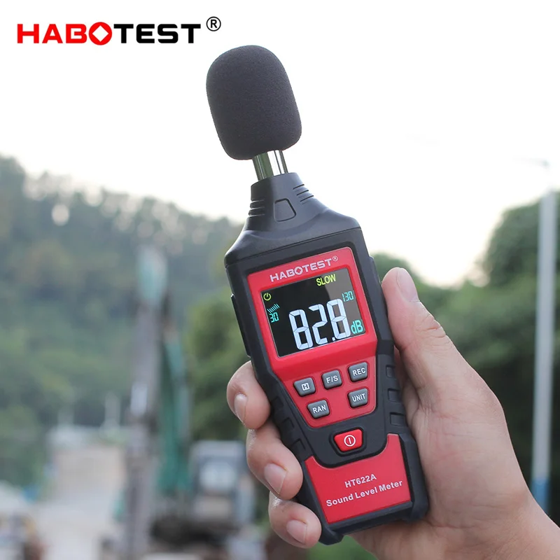 Digital Sound Level Meter HABOTEST Noise Measuring Instrument db Meter logger HT622A Decibel Monitor Diagnostic-tool 30~130db
Digital Sound Level Meter HABOTEST Noise Measuring Instrument db Meter logger HT622A Decibel Monitor Diagnostic-tool 30~130db
