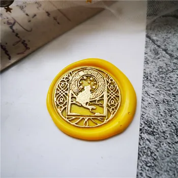 New design Magical cat stars Wax Seal Stamp, Mystery Sealing Wax Seal/gift Wax Stamp for pet lover, wedding invitation seal
New design Magical cat stars Wax Seal Stamp, Mystery Sealing Wax Seal/gift Wax Stamp for pet lover, wedding invitation seal