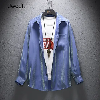 Autumn Fashion Hipster Shirt Men Regular Fit Stage Social Camisa Men Long Sleeve Design Night Club Shirts 
Autumn Fashion Hipster Shirt Men Regular Fit Stage Social Camisa Men Long Sleeve Design Night Club Shirts