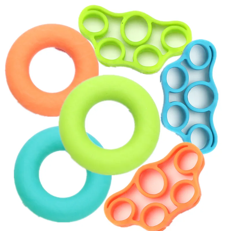 2Pcs/set Hand Gripper Grip Silicone Ring Hand Resistance Band Finger Stretcher-Exercise Forearm Wrist Training Carpal Expander
2Pcs/set Hand Gripper Grip Silicone Ring Hand Resistance Band Finger Stretcher-Exercise Forearm Wrist Training Carpal Expander