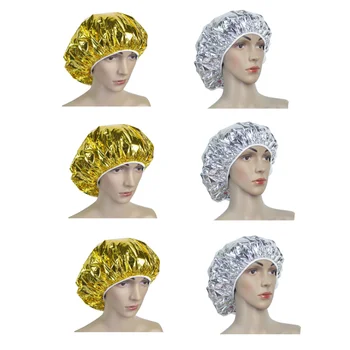 6Pcs Aluminum Foil Cap Heat Insulation Cap Professional Salon Cap Hairdressing Cap for Women
6Pcs Aluminum Foil Cap Heat Insulation Cap Professional Salon Cap Hairdressing Cap for Women
