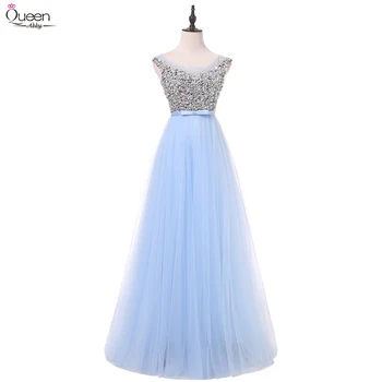 Beading Evening Dresses Tulle Long Purple Queen Abby A-line V neck Sleeveless Sky Blue Formal Party Gown Lace Up Robe De Soiree
Beading Evening Dresses Tulle Long Purple Queen Abby A-line V neck Sleeveless Sky Blue Formal Party Gown Lace Up Robe De Soiree