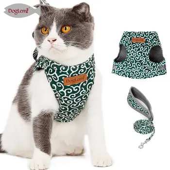 Japanese Style Cat Vest Harness Leash Set Breathable Mesh Vest Collar For Cats Outdoor Kitten Walking Leash Dropshipping
Japanese Style Cat Vest Harness Leash Set Breathable Mesh Vest Collar For Cats Outdoor Kitten Walking Leash Dropshipping