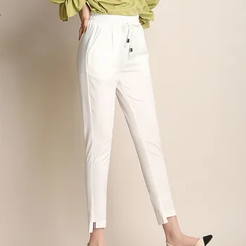 Korean version of women pants harem pants shows thin loose trousers women and small foot pencil pants
Korean version of women pants harem pants shows thin loose trousers women and small foot pencil pants