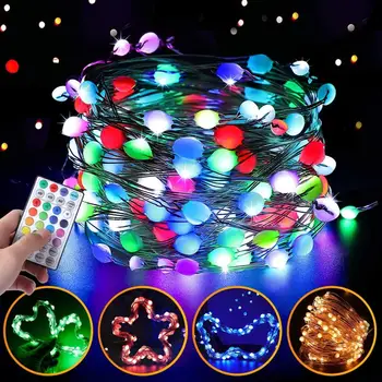 2Pack USB Led String Christmas Tree Fairy Light 10M 100LEDs Waterproof Remote Control Timer Twinkle String Lights Holiday Decor
2Pack USB Led String Christmas Tree Fairy Light 10M 100LEDs Waterproof Remote Control Timer Twinkle String Lights Holiday Decor