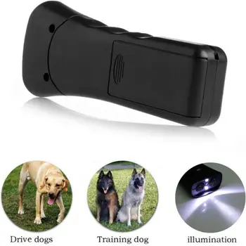 LED Ultrasonic Dog Training Repeller Anti-barking Trumpet Control Stopper Device B85C
LED Ultrasonic Dog Training Repeller Anti-barking Trumpet Control Stopper Device B85C