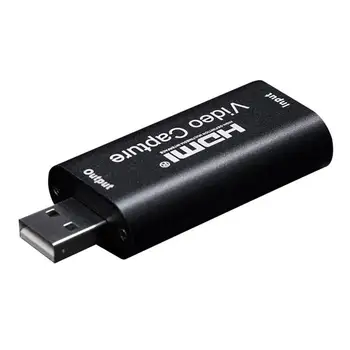USB 2.0 To Hdmi Capture Card Game Video Live Compatible For Ps4/ For Xbox/For Switch Obs Live Recording Box
USB 2.0 To Hdmi Capture Card Game Video Live Compatible For Ps4/ For Xbox/For Switch Obs Live Recording Box