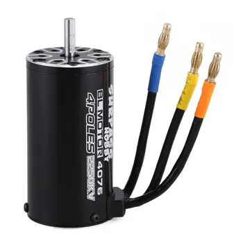 SURPASS HOBBY 4076 Motor 1700KV 2000KV 2250KV 4 Poles Sensorless Brushless Motor for 1/8 RC Truck Car Accessories
SURPASS HOBBY 4076 Motor 1700KV 2000KV 2250KV 4 Poles Sensorless Brushless Motor for 1/8 RC Truck Car Accessories