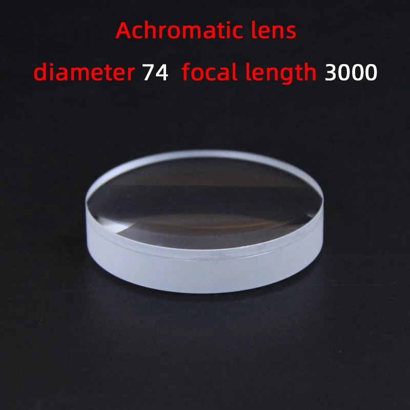 Diameter74 Focal length3000 achromatic lens factory custom telescope lens magnifier various sizes
Diameter74 Focal length3000 achromatic lens factory custom telescope lens magnifier various sizes