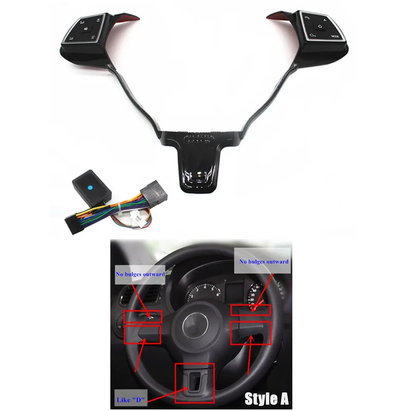 Steering Wheel Button Switch Volume Button Audio Switch Phone Button For VW For Golf For Polo Passat Hubs Car Accessories
Steering Wheel Button Switch Volume Button Audio Switch Phone Button For VW For Golf For Polo Passat Hubs Car Accessories
