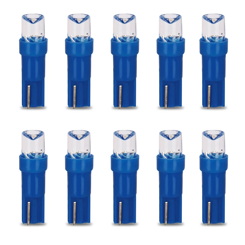 10PCS T5 LED Bulbs for Wedge Dashboard Instrument Lights 12V Car Truck Electric Vehicle Dashboard Light Indicator Car led Light
10PCS T5 LED Bulbs for Wedge Dashboard Instrument Lights 12V Car Truck Electric Vehicle Dashboard Light Indicator Car led Light