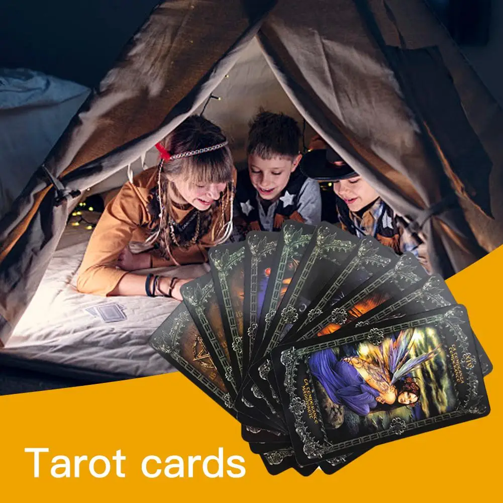 78PCS Oracle Cards English Version Party And Household Use Tarot Cards Deck Fantasy Gothic Tarot Cards For Alchemy 1977 England
78PCS Oracle Cards English Version Party And Household Use Tarot Cards Deck Fantasy Gothic Tarot Cards For Alchemy 1977 England