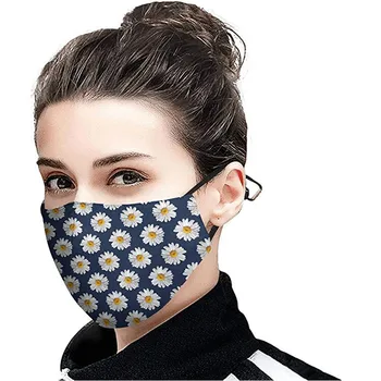 Dustproof Windproof Foggy Haze Anti-spitting Protective Mask Reusable Washable Adjustable Earloop Mask Daisy Floral Face Masks
Dustproof Windproof Foggy Haze Anti-spitting Protective Mask Reusable Washable Adjustable Earloop Mask Daisy Floral Face Masks