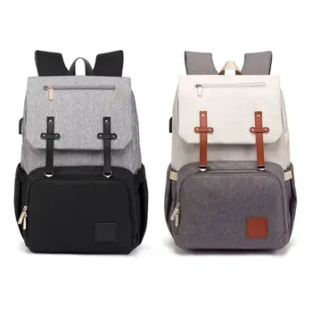 New New Fashion Mummy Dad Diaper Bag Large Capacity With USB Charging Port Nursing Travel Backpack Stroller Baby Care Nappy
New New Fashion Mummy Dad Diaper Bag Large Capacity With USB Charging Port Nursing Travel Backpack Stroller Baby Care Nappy