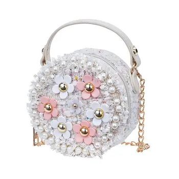 Fashion Flower Pearl Kids Baby Messenger Bags Clutch Women Crossbody Bag Female Shoulder bags For Girls Party Handbags
Fashion Flower Pearl Kids Baby Messenger Bags Clutch Women Crossbody Bag Female Shoulder bags For Girls Party Handbags