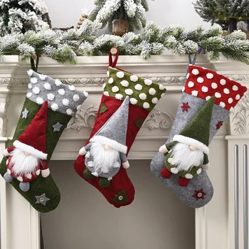 NEW Christmas Stockings Christmas Sock Faceless Dolls Candy Gift Bag New Year Ornaments Pendant Fireplace Xmas Tree Decoration 
NEW Christmas Stockings Christmas Sock Faceless Dolls Candy Gift Bag New Year Ornaments Pendant Fireplace Xmas Tree Decoration