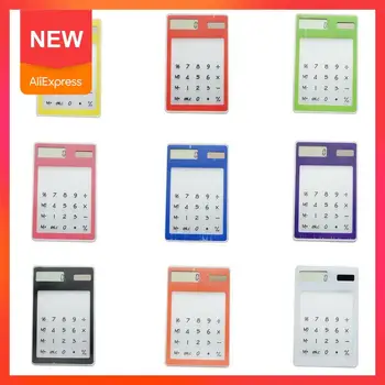 Ultra Thin Transparent Solar Calculator Centechia Useful Calculator Clear Digital Stationery Office Scientific LCD Screen K4X8
Ultra Thin Transparent Solar Calculator Centechia Useful Calculator Clear Digital Stationery Office Scientific LCD Screen K4X8
