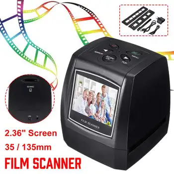 35mm 135mm Negative Film Barcode Scanner Slide Film Converter Protable Photo Digital Image Viewer with 2.36 Inch LCD Screen
35mm 135mm Negative Film Barcode Scanner Slide Film Converter Protable Photo Digital Image Viewer with 2.36 Inch LCD Screen