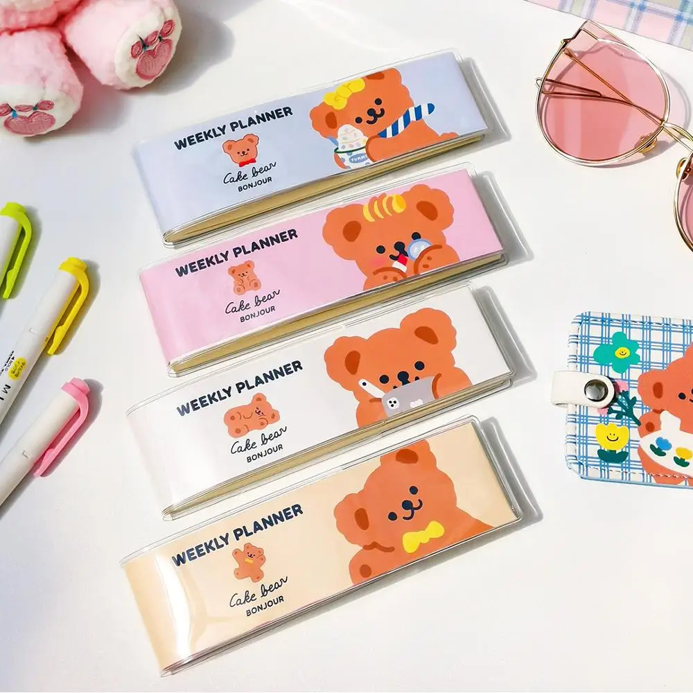 Sharkbang Kawaii Bear Korean Style Weekly Planner Study Memo Notebook Diary Work Notepad Agenda Vocabulary BookSchool Stationery
Sharkbang Kawaii Bear Korean Style Weekly Planner Study Memo Notebook Diary Work Notepad Agenda Vocabulary BookSchool Stationery