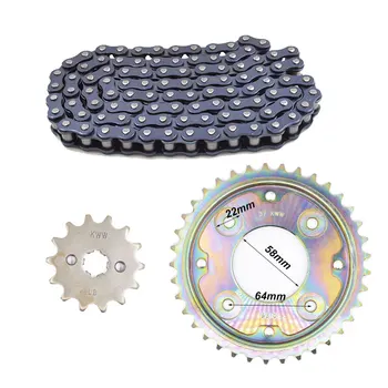 Motorcycle Front Rear Sprocket Chain 420 104L 14T/37T for Honda WAVE110 WAVE110S AFS110 AFX110 AFX AFP110 AFP AFS 110 2010-2018 
Motorcycle Front Rear Sprocket Chain 420 104L 14T/37T for Honda WAVE110 WAVE110S AFS110 AFX110 AFX AFP110 AFP AFS 110 2010-2018