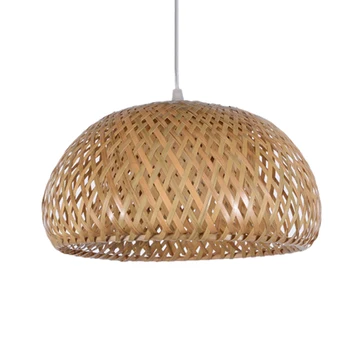 Bamboo Wicker Rattan Lampshade Hand-Woven Double Layer Bamboo e Lampshade Asian Rustic 
Bamboo Wicker Rattan Lampshade Hand-Woven Double Layer Bamboo e Lampshade Asian Rustic